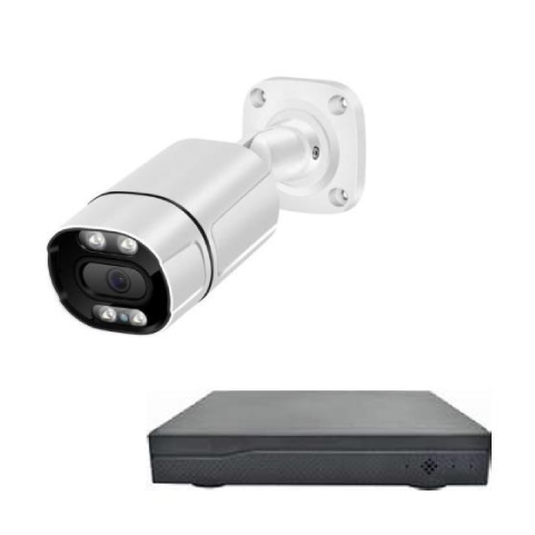 8M PoE給電カメラセット