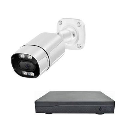 8M PoE給電カメラセット